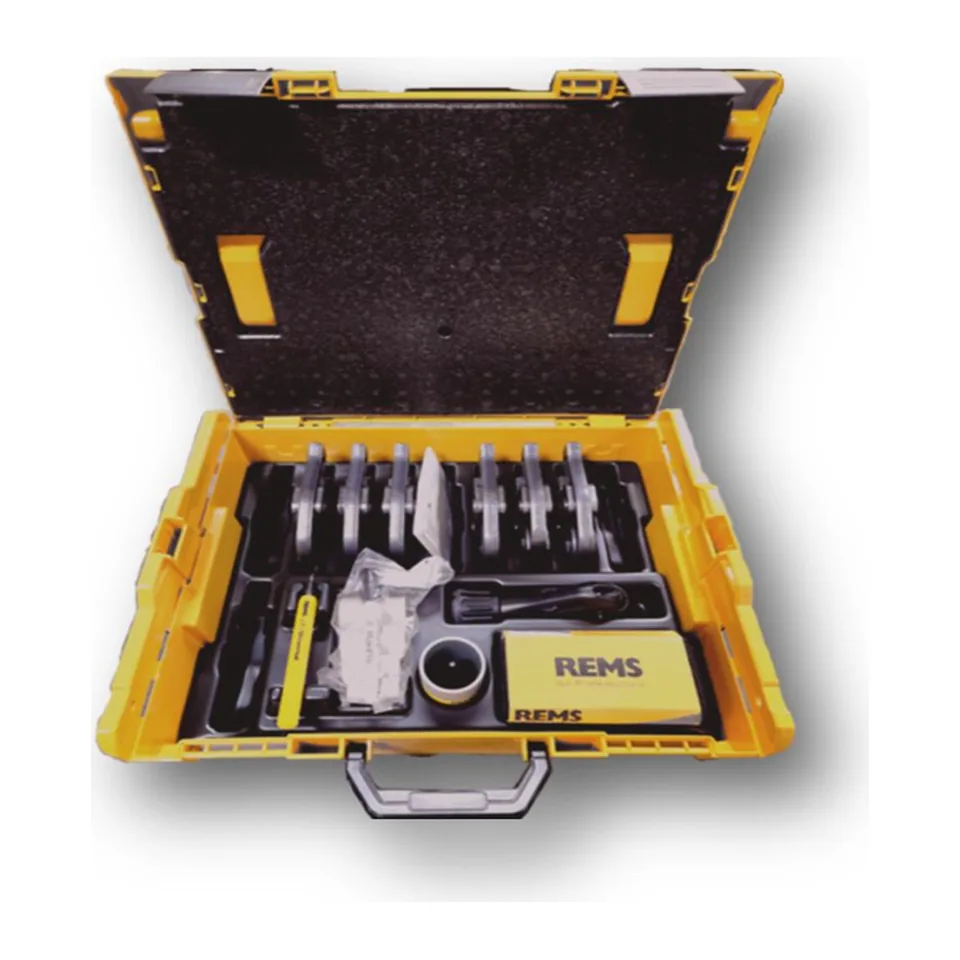 Bộ ngàm ép REMS Compact A4 TE400065R 6 chi tiết dùng cho ống đồng Conex Bänninger MaxiPro