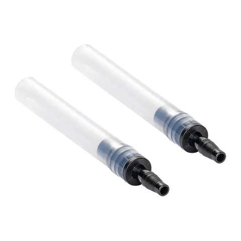 Bộ phụ kiện đo áp suất gas UEi AGVA gồm 2 đầu nối chữ T bậc và 2 ống dẫn áp