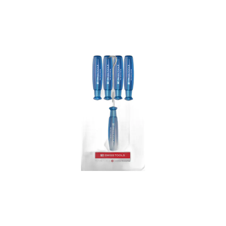Bộ Pick Tool 5 Chi Tiết PB Swiss Tools 7684.CN Lấy Vòng Roong Gioăng, Vòng Đệm, Phớt
