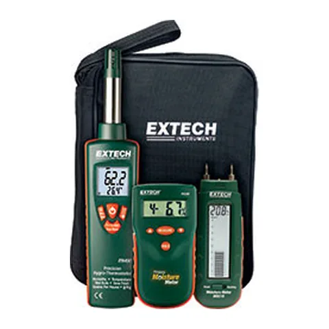 Bộ thiết bị kiểm tra hư hại do nước Extech gồm máy đo ẩm MO280, MO210 và RH490