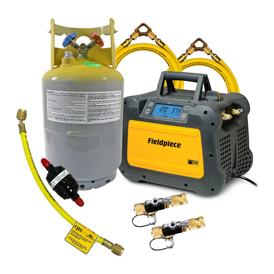 Bộ thu hồi gas nhanh Fieldpiece Rapid Recovery Kit cấp cơ bản với máy MR45 và phụ kiện