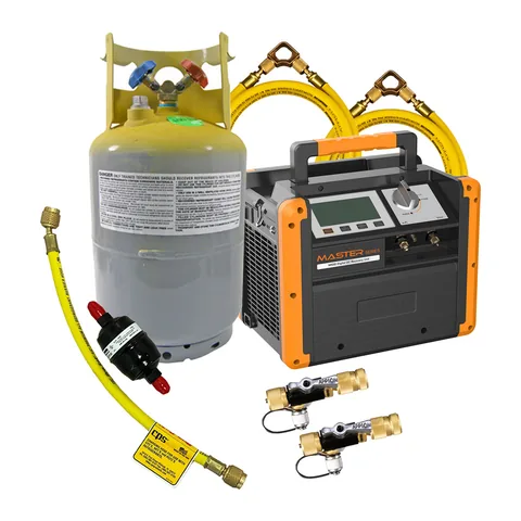 Bộ thu hồi gas nhanh NAVAC cấp cơ bản gồm máy thu hồi NRDD và phụ kiện