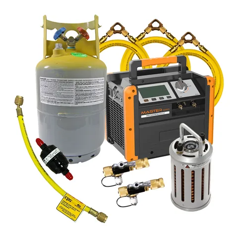 Bộ thu hồi gas nhanh NAVAC cấp trung gồm máy thu hồi NRDD, dàn quá lạnh MT69 và phụ kiện
