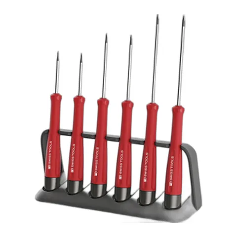 Bộ Tô Vít 6 Chiếc Mở Linh Kiện Điện Tử Mũi Dẹp PB Swiss Tools 8640
