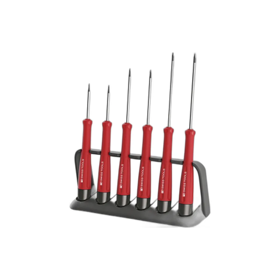 Bộ Tô Vít 6 Chiếc Mở Linh Kiện Điện Tử Mũi Dẹp PB Swiss Tools 8640