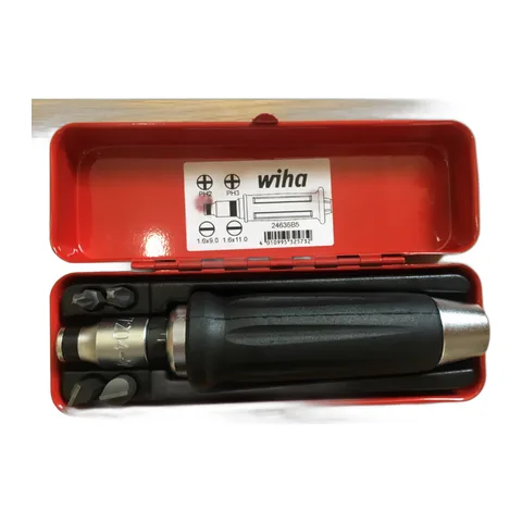 Bộ tua vít đóng Wiha 32573 1/2 inch, 6 chi tiết kèm hộp