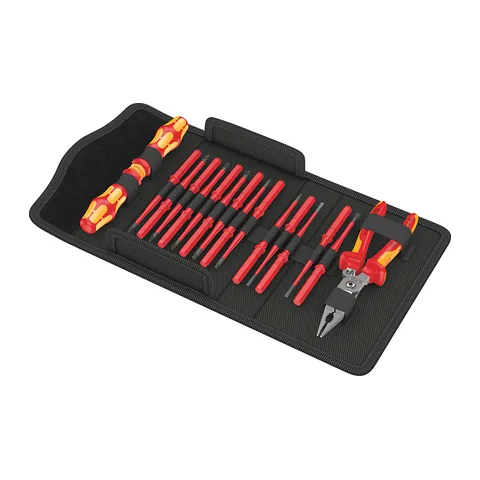 Bộ Tô Vít Wera Thay Bits Mũi Slim Cách Điện VDE 16 Chi Tiết Wera 05 136027 001