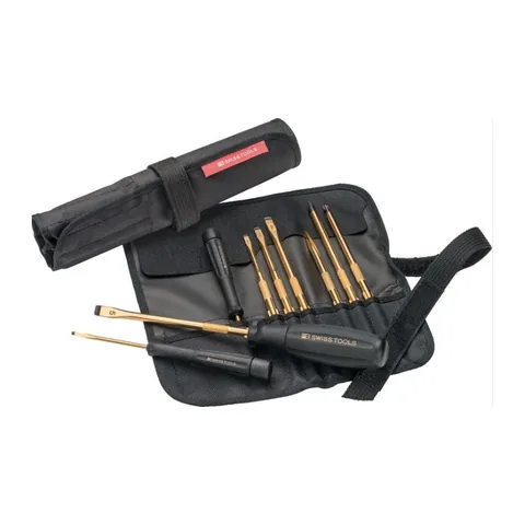Bộ Tua Vít 10 Chi Tiết Mạ Vàng Kỷ Niệm 145 Năm Thành Lập PB Swiss Tools 8218.G 145 Y