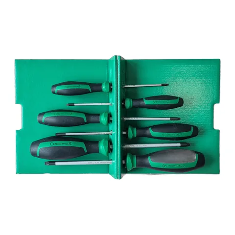 Bộ Tua Vít Hoa Thị Stahlwille 4689TX Chất Thép Chrome Alloy Gồm 6 Chi Tiết
