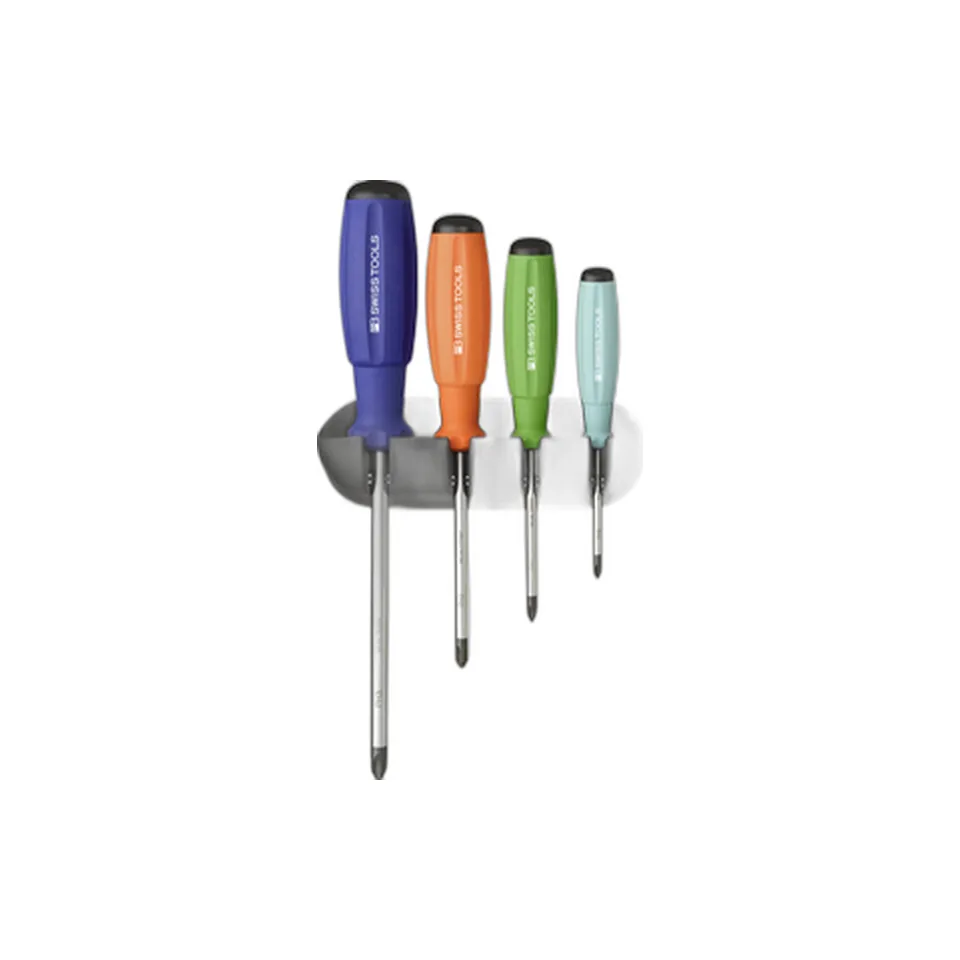 Bộ Tua Vít PB Swiss Tools 8242.RB Rainbow Gồm 4 Chiếc Mũi PH