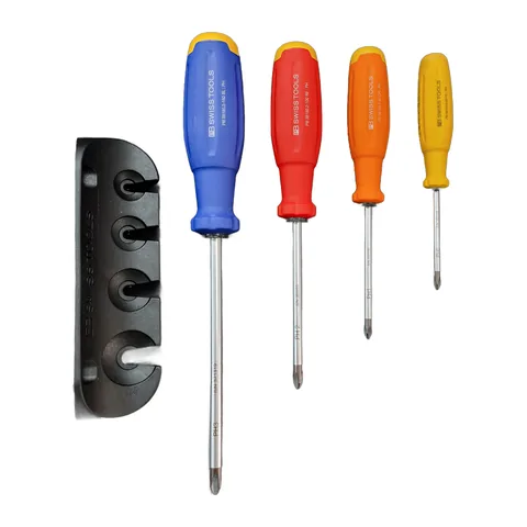 Bộ Tua Vít PB Swiss Tools RainBow SwissGrip Evo 38242 Gồm 4 Chiếc Mũi PH