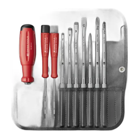 Bộ Tua Vít PB Swiss Tools SwissGrip Evo 38215 Gồm 10 Chi Tiết