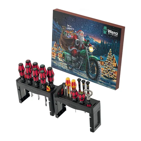 Bộ Tua Vít Wera Advent Calendar 2025 Gồm 28 Chi Tiết - Mã 136610