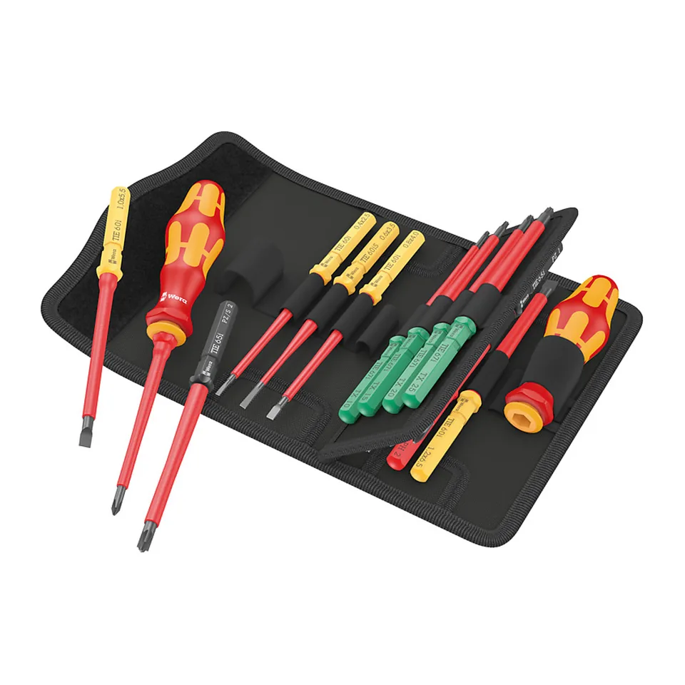 Bộ Tua Vít Wera Cách Điện VDE 17 Chi Tiết Universal - Mã Sản Phẩm 006611