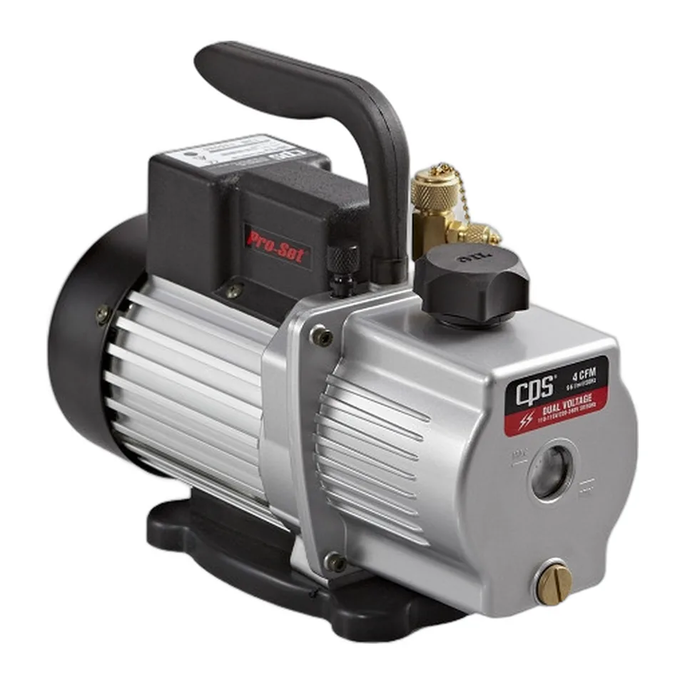 Bơm hút chân không 2 cấp CPS VP4D Premium Series 4 CFM, 2 điện áp 110-120V / 220V