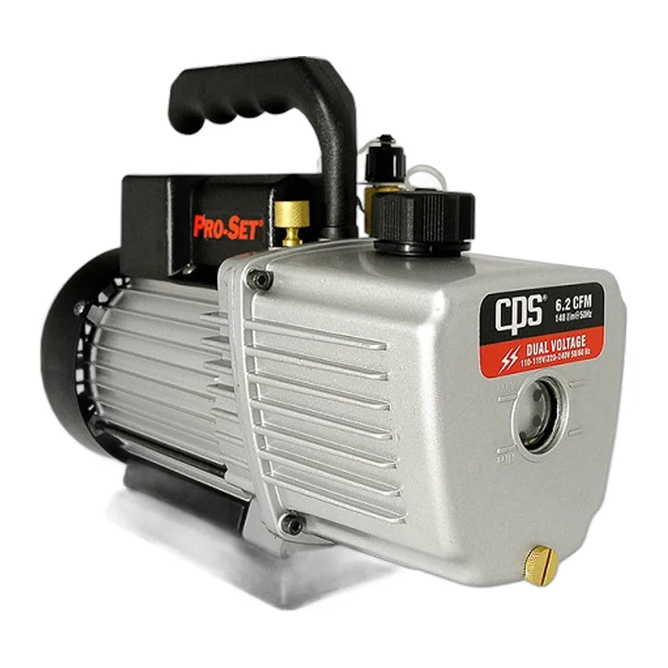 Bơm hút chân không 2 cấp CPS VP6D Premium Series 6 CFM, 2 điện áp 110-120V / 220V