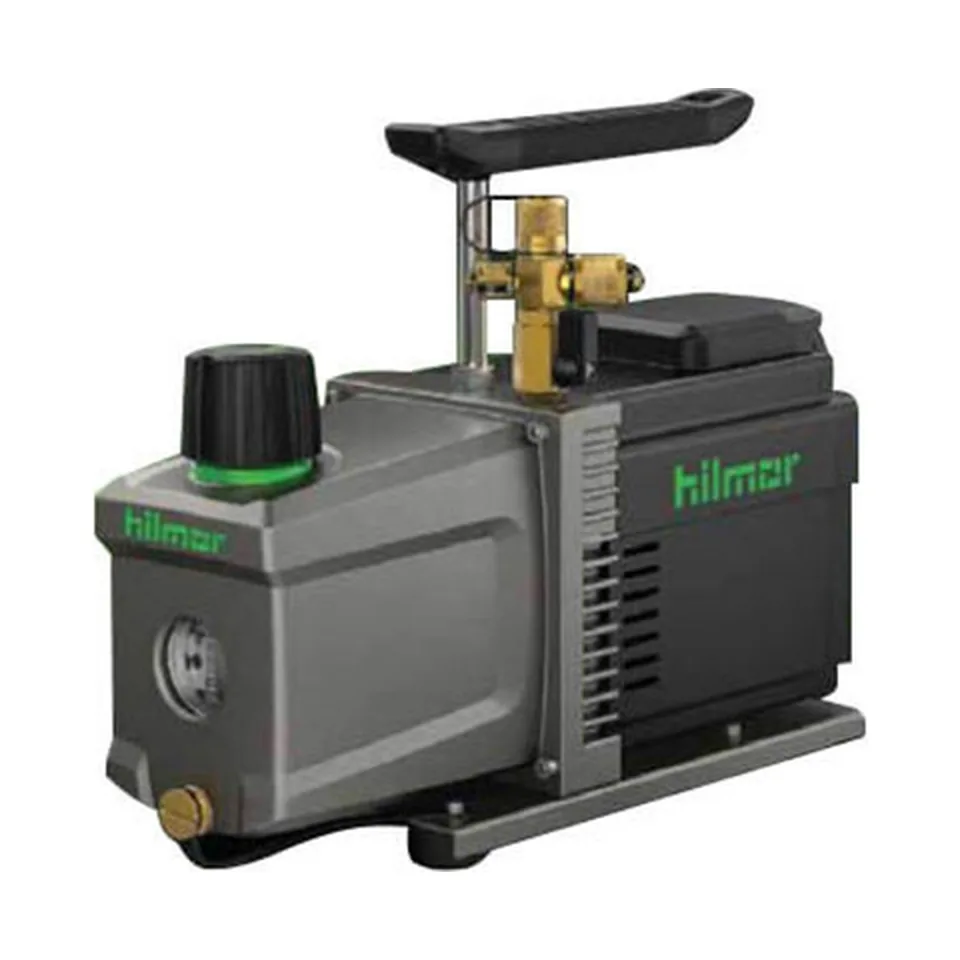 Bơm hút chân không 2 cấp động cơ DC không chổi than Hilmor 1950532 công suất 12 CFM