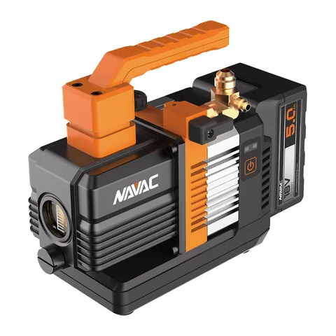 Bơm hút chân không chạy pin NAVAC NP2DLM BreakFree 2 CFM tương thích A2L, kèm pin 18V