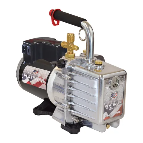 Bơm hút chân không chống tia lửa JB Industries PLATINUM DV-200N-250SP 7 CFM, động cơ 2 mức điện áp, kèm 1 quart dầu