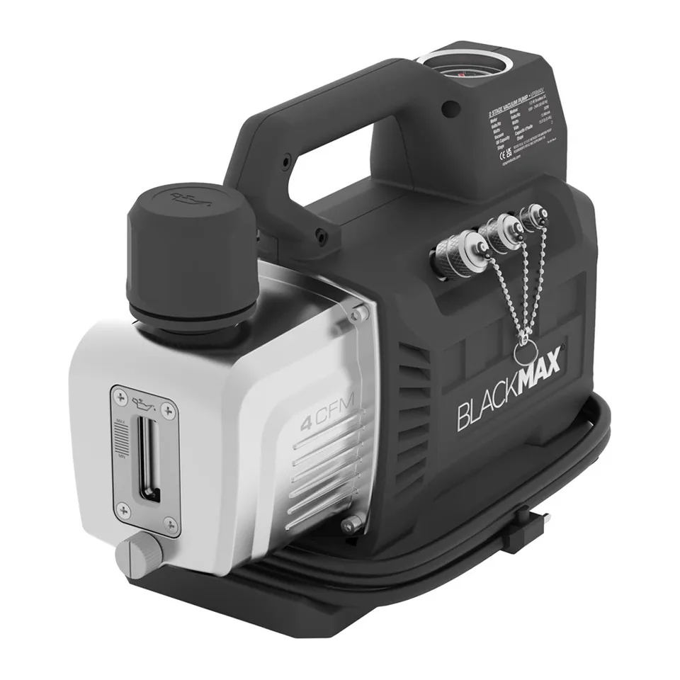 Bơm hút chân không CPS BlackMax VPBM4V 4 CFM motor DC không chổi than, tương thích môi chất A1, A2, A2L, A3