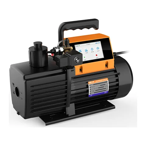 Bơm hút chân không điện tử 2 cấp Elitech V700 3/4 HP, 7 CFM, màn hình cảm ứng 4 inch, kết nối app