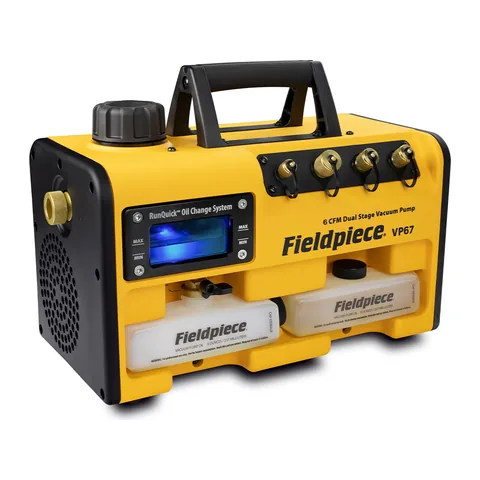 Bơm hút chân không hai cấp Fieldpiece VP67 RunQuick 6CFM