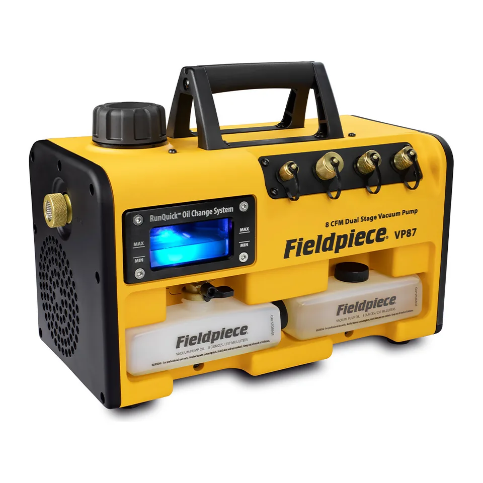 Bơm hút chân không hai cấp Fieldpiece VP87 RunQuick 8CFM