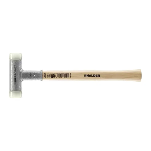 Búa Đầu Nhựa Nylon Giảm Chấn Không Nảy SuperCraft Halder Ø30