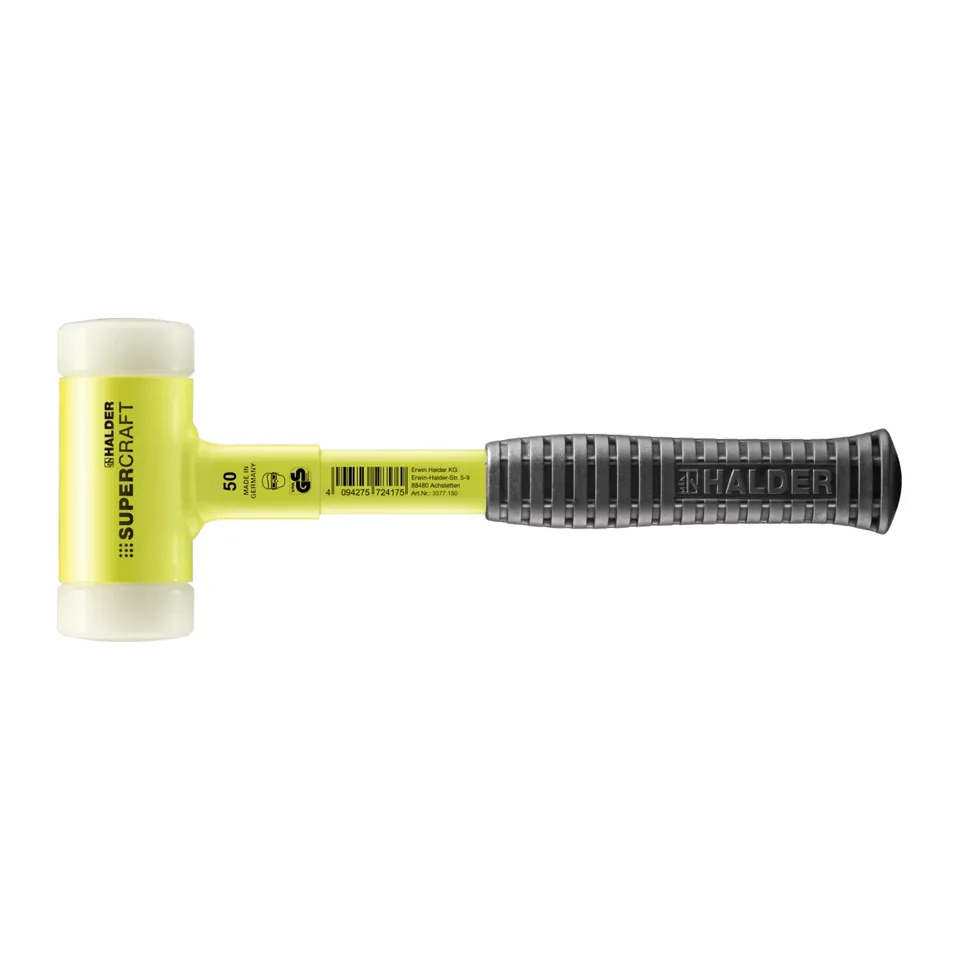 Búa Nhựa Giảm Chấn Không Nảy Halder SuperCraft 3377.150 (Ø50mm)