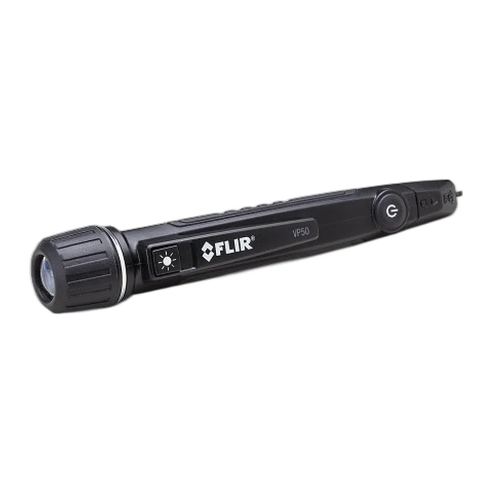 Bút thử điện không tiếp xúc (NCV) kèm đèn pin FLIR VP50, CAT IV 1000V