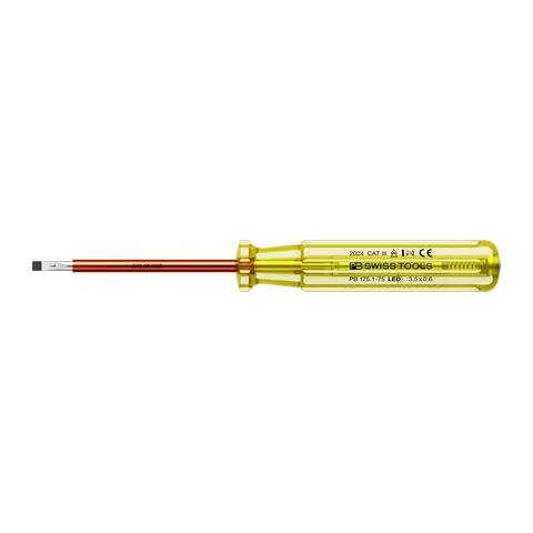 Bút Thử Điện PB Swiss Tools 175.1-75 Bóng LED Size Lớn Sản Xuất Thụy Sỹ
