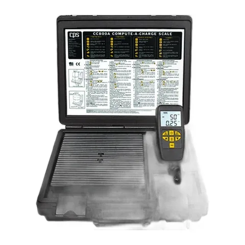 Cân gas điện tử lập trình được 220 lb (100 kg) CPS CC800A có van điện từ tự động
