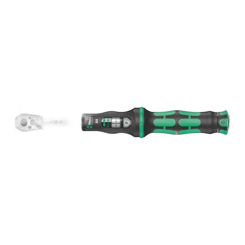 Cần Siết Lực Wera Click Torque A6 Đầu 1/4" Dải Lực 2.5-25Nm Mã Sản Phẩm 075605