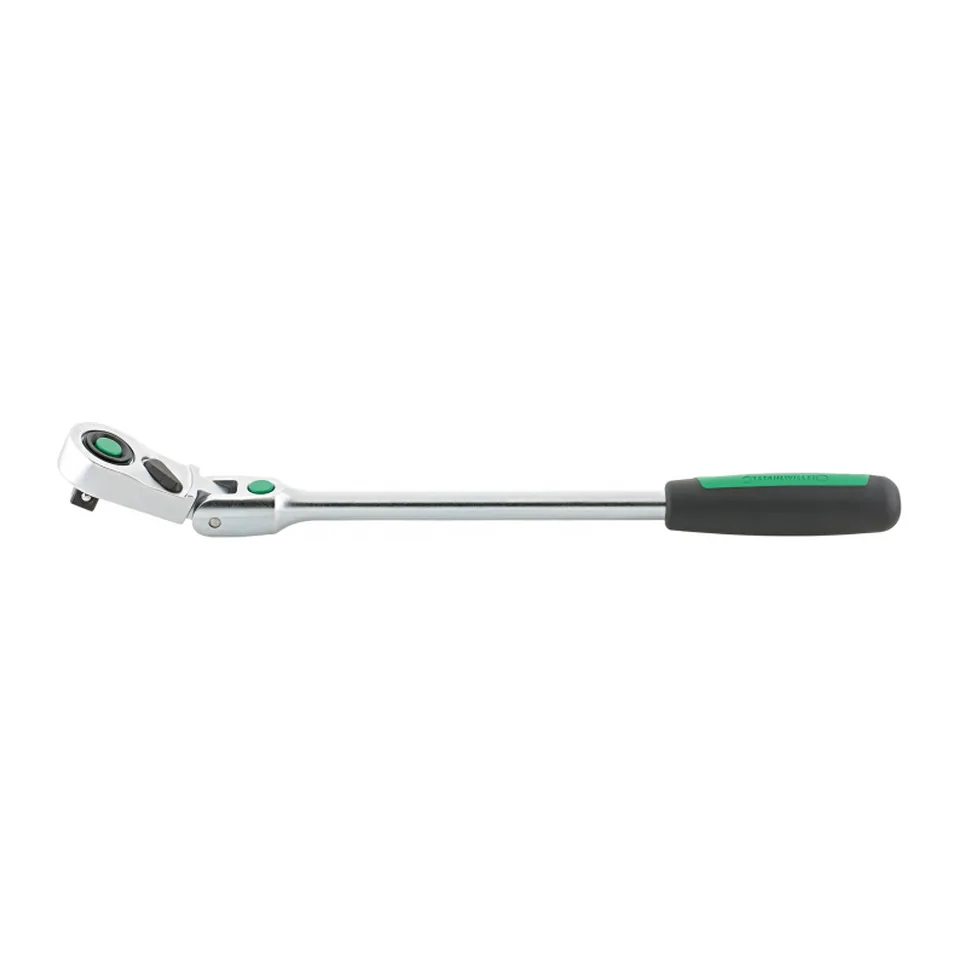 Cần Siết Tự Động Gật Gù Stahlwille 1/2" 13261010 517QR 80 Răng Dài 416mm