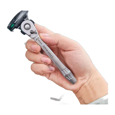 Cần Siết 1/4" Wera 8004 A Zyklop Metal Ratchet - Mã Sản Phẩm 004004