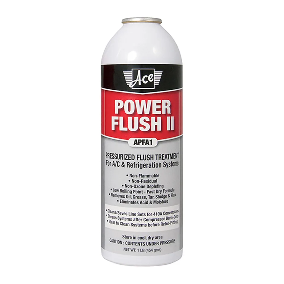 Chất súc rửa đường ống gas Ace Power Flush II APFA1, lon áp suất sẵn 16 oz