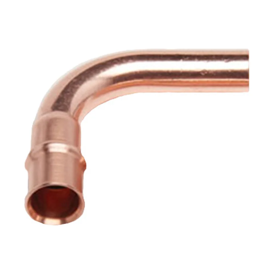 Co ép 90 độ một đầu đực (street elbow) RLS 7/8" cho ống đồng gas lạnh (3501141400111)