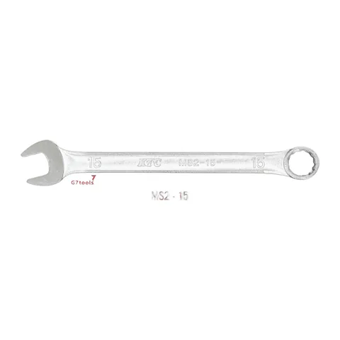 Cờ Lê Đầu Tròng KTC MS2-15 Size 15mm_Tròng Nghiêng Góc 15° - Sản Xuất Tại Nhật Bản
