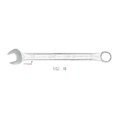 Cờ Lê Đầu Tròng KTC MS2-16 Size 16mm_Tròng Nghiêng Góc 15° - Sản Xuất Tại Nhật Bản