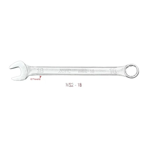 Cờ Lê Đầu Tròng KTC MS2-18 Size 18mm_Tròng Nghiêng Góc 15° - Sản Xuất Tại Nhật Bản