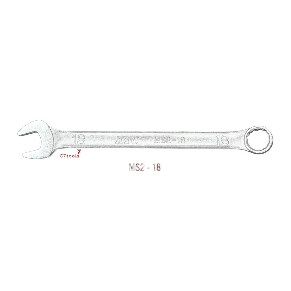 Cờ Lê Đầu Tròng KTC MS2-18 Size 18mm_Tròng Nghiêng Góc 15° - Sản Xuất Tại Nhật Bản