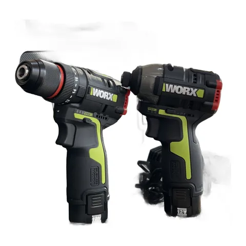 Combo máy khoan và máy vặn vít dùng pin 12V Worx WU920X