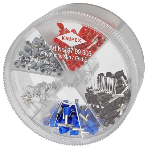 Hộp Đầu cos Pin Rỗng Knipex Wire Ferrules 97 99 906