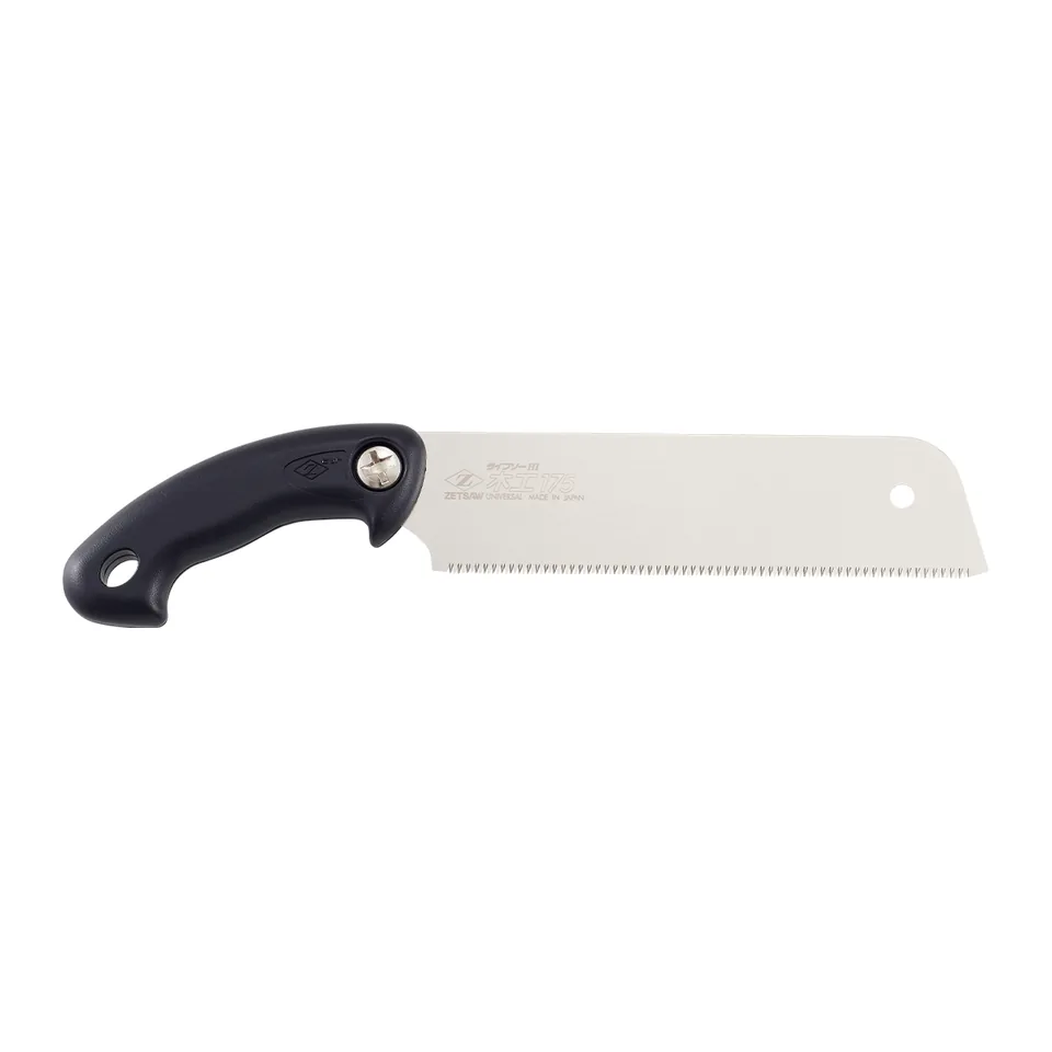 Cưa Tay Nhật Bản ZETSAW UNIVERSAL S-175 Lưỡi Dài 180mm – Cưa Đa Năng Cắt Gỗ, DIY, Lưỡi Mỏng 0.5mm