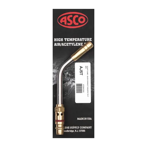 Đầu đèn khò acetylene nhiệt độ cao ASCO AJ5-T Quick Connect, ngọn lửa nặng