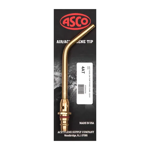 Đầu đèn khò acetylene nhiệt độ thấp ASCO 4A-T Quick Connect, ngọn lửa vừa