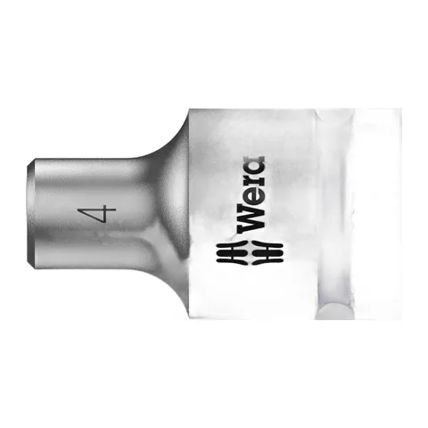 Đầu Khẩu Tuýp 1/4" Wera 8790 HMA Zyklop 003501 - Size 4.0mm