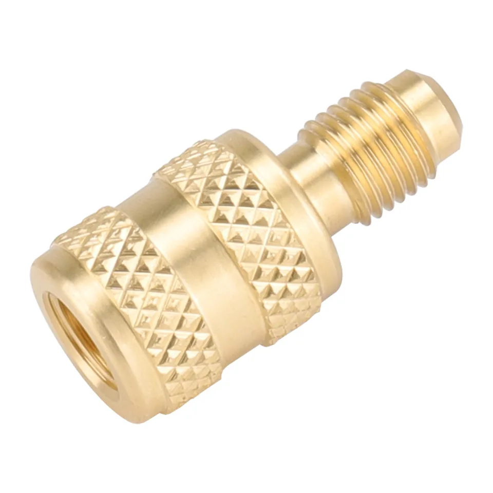 Đầu nối ren ngược NAVAC F2010 cho gas A2L, 1/4" x 1/4"