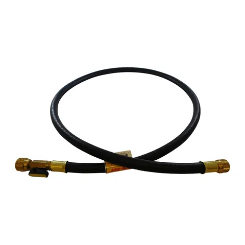 Dây hút chân không / nạp gas 5 ft màu đen đầu nối 3/8" có van bi trên dây CPS HV5E