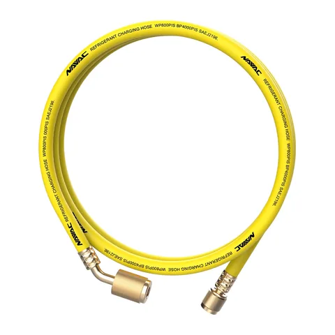 Dây nạp gas Low Loss NAVAC NH5LLY 1/4" dài 5ft, màu vàng